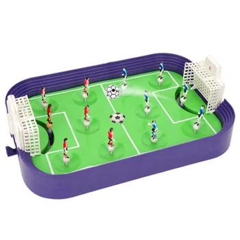 Mini Table Soccer Set Children Sports Toy Football Game Desktop Soccer Field Model Kids Boys Soccer Toy Fun Gift 2