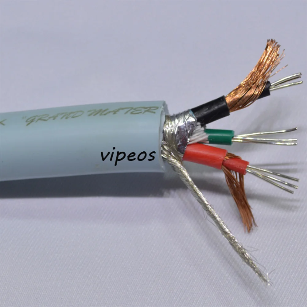 Onix Grand Mater OFC медный и посеребренный кабель питания переменного тока в рулоне DIY