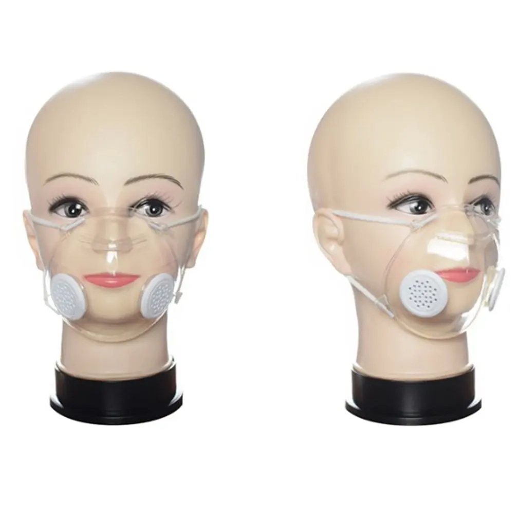 

Reusable Protect Mask Face Mask With Breathing Valve Outdoor Protection Breather Anti-fog Face-mask Mask Cover