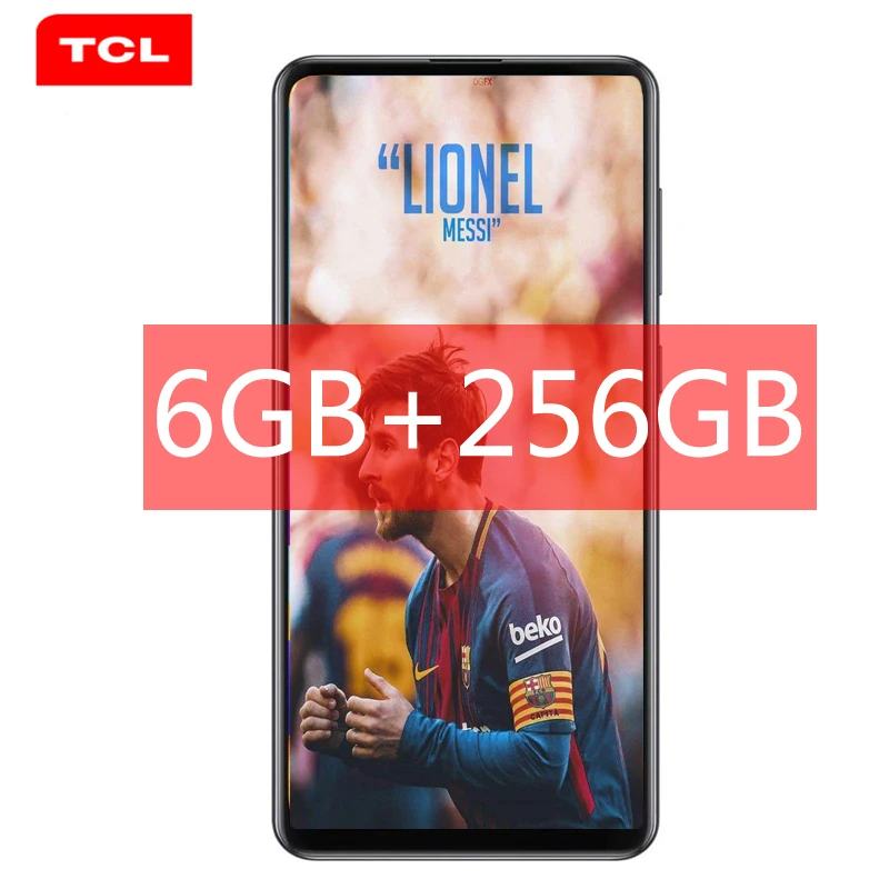 

TCL 10L, разблокированный Android смартфон с 6,53 "FHD + ЖК-дисплеем, система 48MP Quad Rear Camera, 256 ГБ + 6 ГБ RAM, батарея 4000 мАч