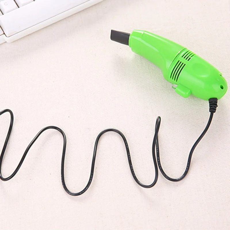 USB Keyboard Handheld Mini Vacuum Cleaner Pc Laptop Cleaner Computer Vacuum Cleaning Kit Tool Remove Dust Brush Home Office Desk
