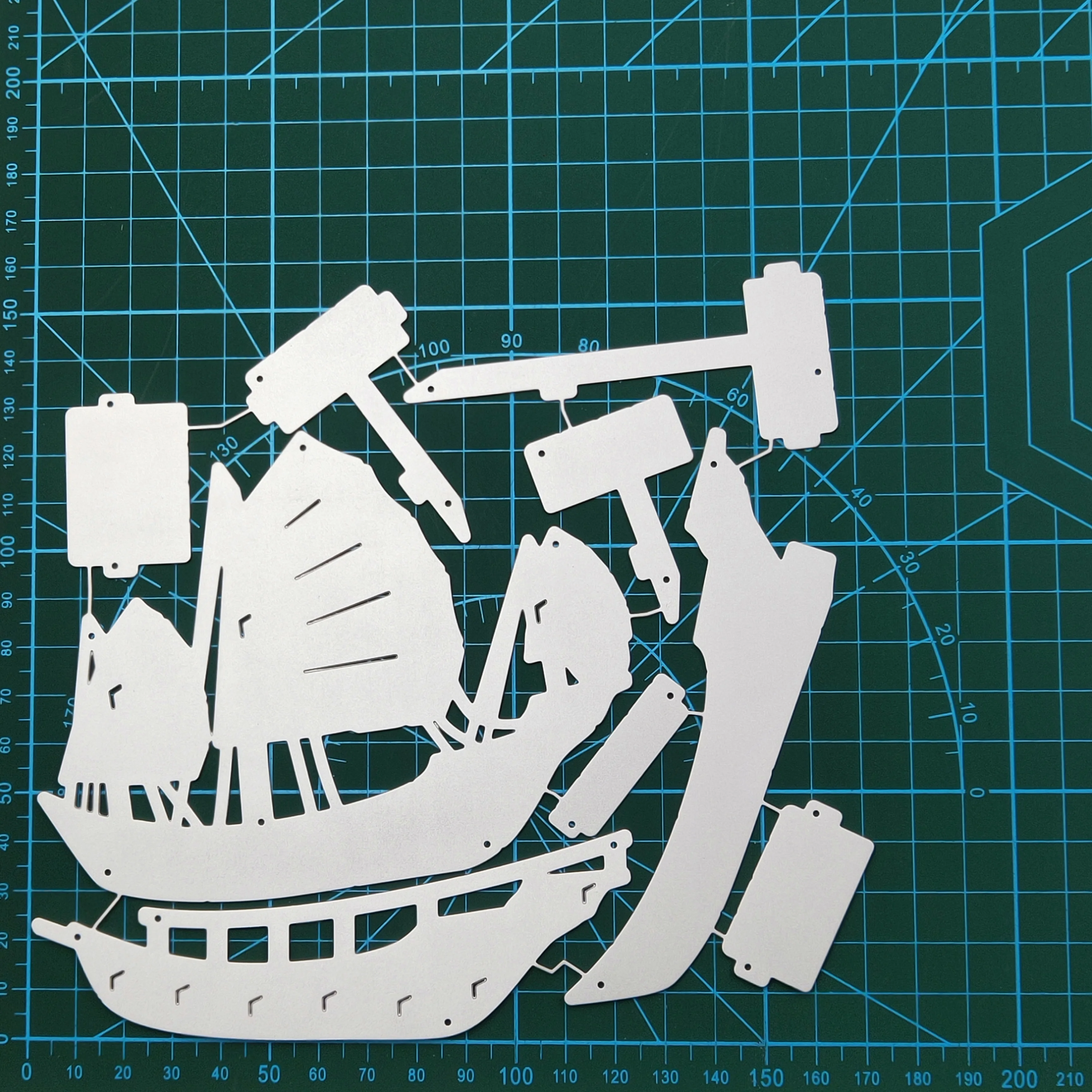 Парусник 3d металлический режущий штамп DIY скрапбук для декоративного тиснения на поздравительных открытках, конвертах и подарочных картах