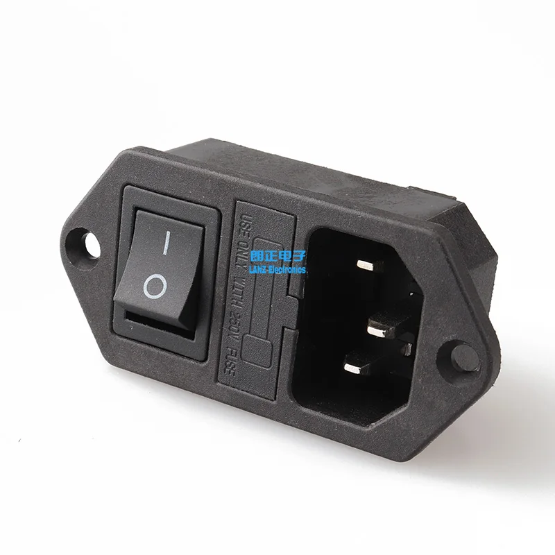 LZ-14-F19 with black switch and single fuse,both screw type