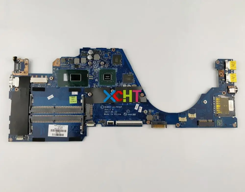 940762 601 001 DCM42 LA F034P w 940MX/4GB i7 8550U CPU для HP ноутбука серии 14 bf материнская