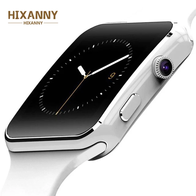 Новое поступление X6 Смарт часы с камерой сенсорный экран Поддержка SIM TF карта Bluetooth Smartwatch для iPhone Xiaomi Android телефон