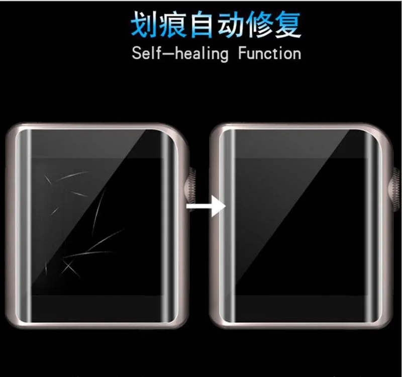 2 шт./лот полный охват ТПУ Экран Защитная пленка для SHANLING M0 Hi-Fi Портативный MP3 плеер