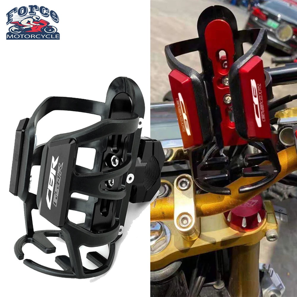 

For CB650R CBR650R CBR CB 650R 2019-2020 high quality Motorcycle Accessories CNC Aluminum Beverage Water Bottle Drink Cup Holder