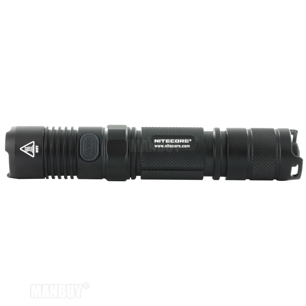 NITECORE 1000 LMs CREE XP L HI V3 LED P12GT тактический фонарь без аккумулятора 18650 супер яркий для