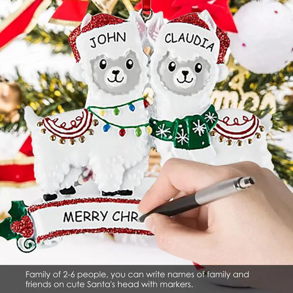 

Christmas Tree Ornament Hanging Personalized Decor For Family