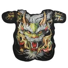 Новинка, большие нашивки сделай сам с блестками в стиле панк, вышитая нашивка с драконом для пришивания одежды, в полоску, Байкерский рок-стикер в стиле хиппи, аппликация значок