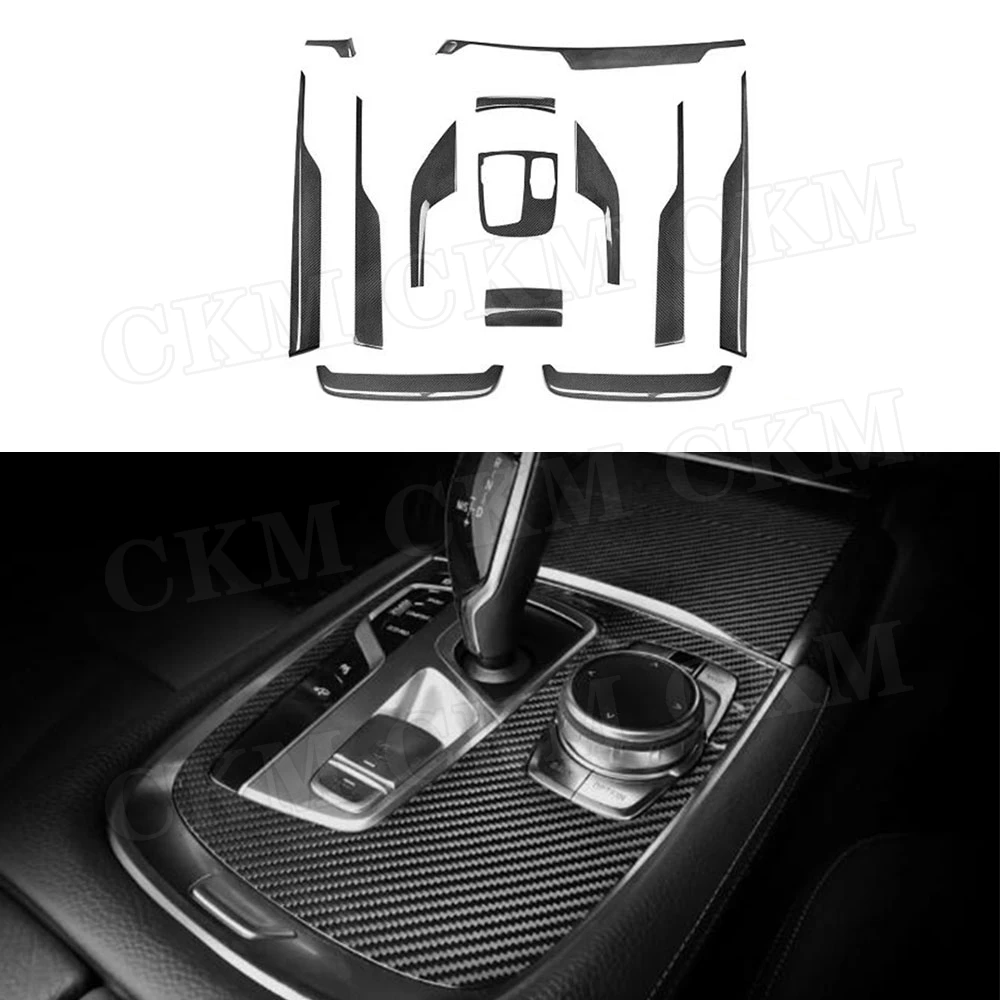 7 серий, настоящая сухая панель из углеродного волокна, центральная консоль, накладка, наклейки для BMW G11 M760 2016-2019, украшение интерьера 7 серий, настоящая сухая панель из углеродного волокна, центральная консоль, накладка, наклейки для BMW G11 M760 2016-2019, украшение интерьера