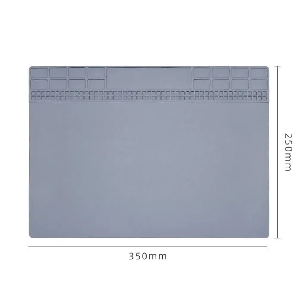 Силиконовый паяльный коврик паяльная подставка магнитный для винтов паяльной