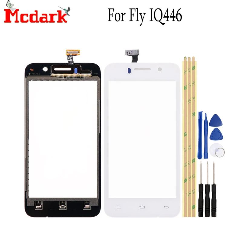Переднее стекло для Fly IQ446 4 5 дюйма сенсорный экран мобильный телефон сенсорная
