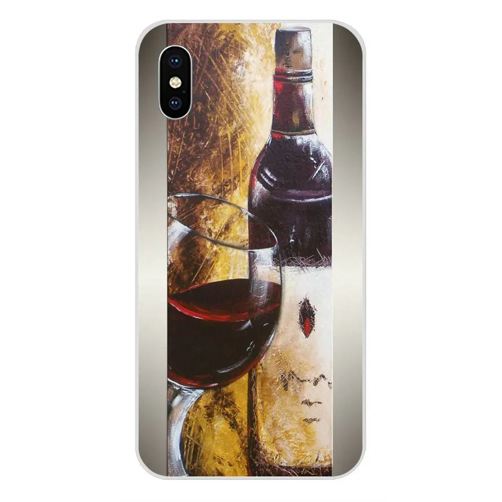 Модный крутой винный арт для Xiaomi Redmi Mi 4 7A 9T K20 CC9 CC9e Note 7 9 Y3 SE Pro Prime Go Play мягкий