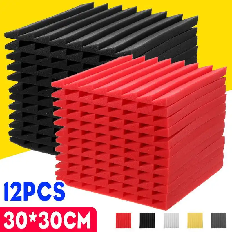 

12 упаковок 300x300x25 мм панели из акустической пены