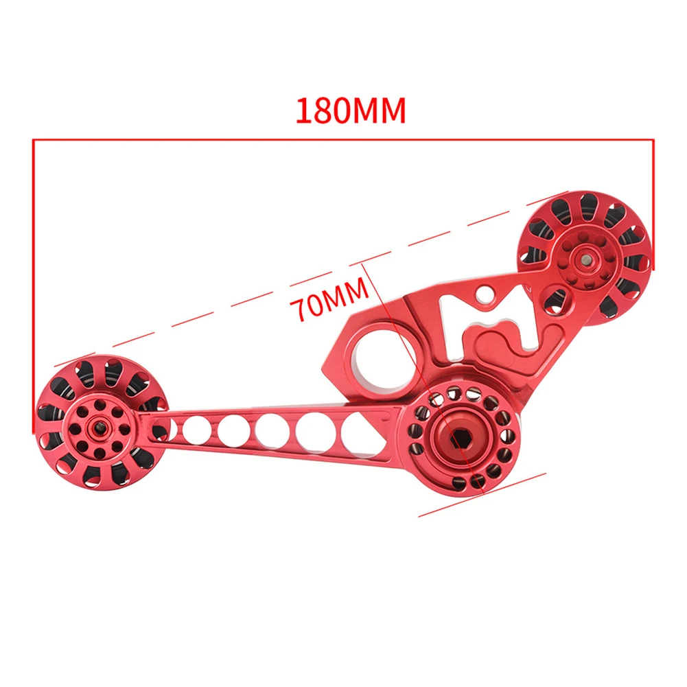 

Bicycle Single Speed 2 6 Speed Converter Chain Tensioner Aluminum Alloy MTB Folding Bike Chain Stabilizer Adjuster for Brompton