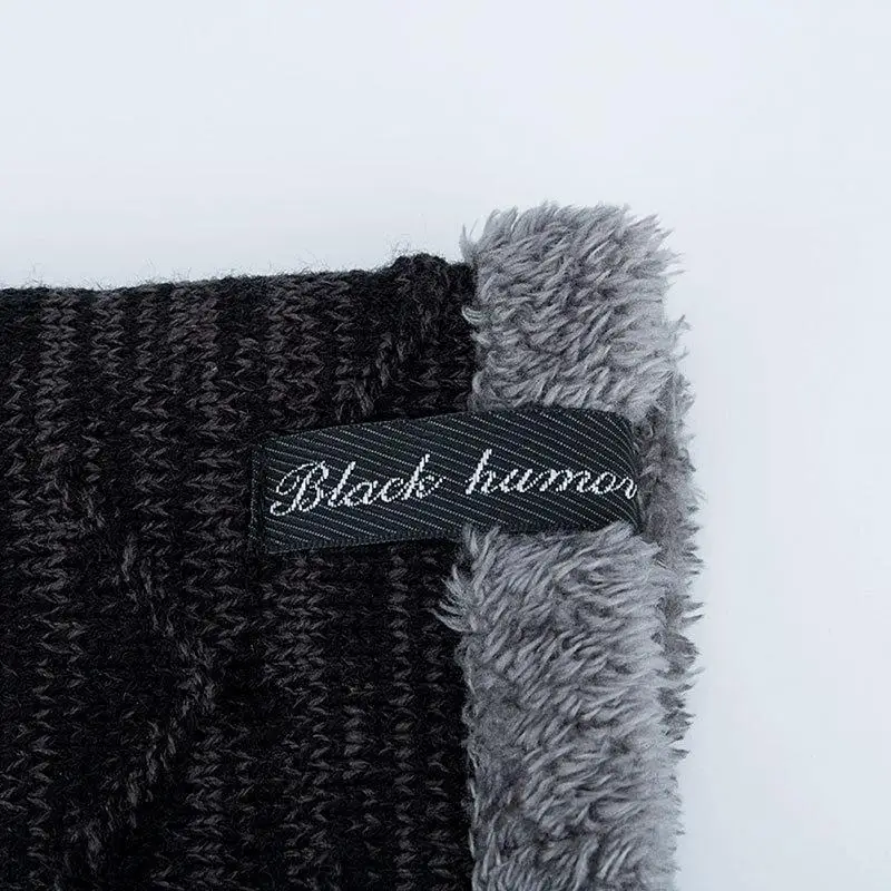

1 Pcs Cotton Blend Hat True Casual Beanies For Men Women Warm Knitted Winter Hat Fashion Solid Hip-hop Beanie Hat Unisex Cap