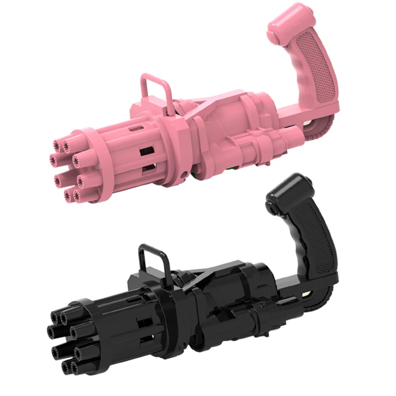 Игрушки пузыри Gatling летняя пузырьковая машина для детей дома и улицы