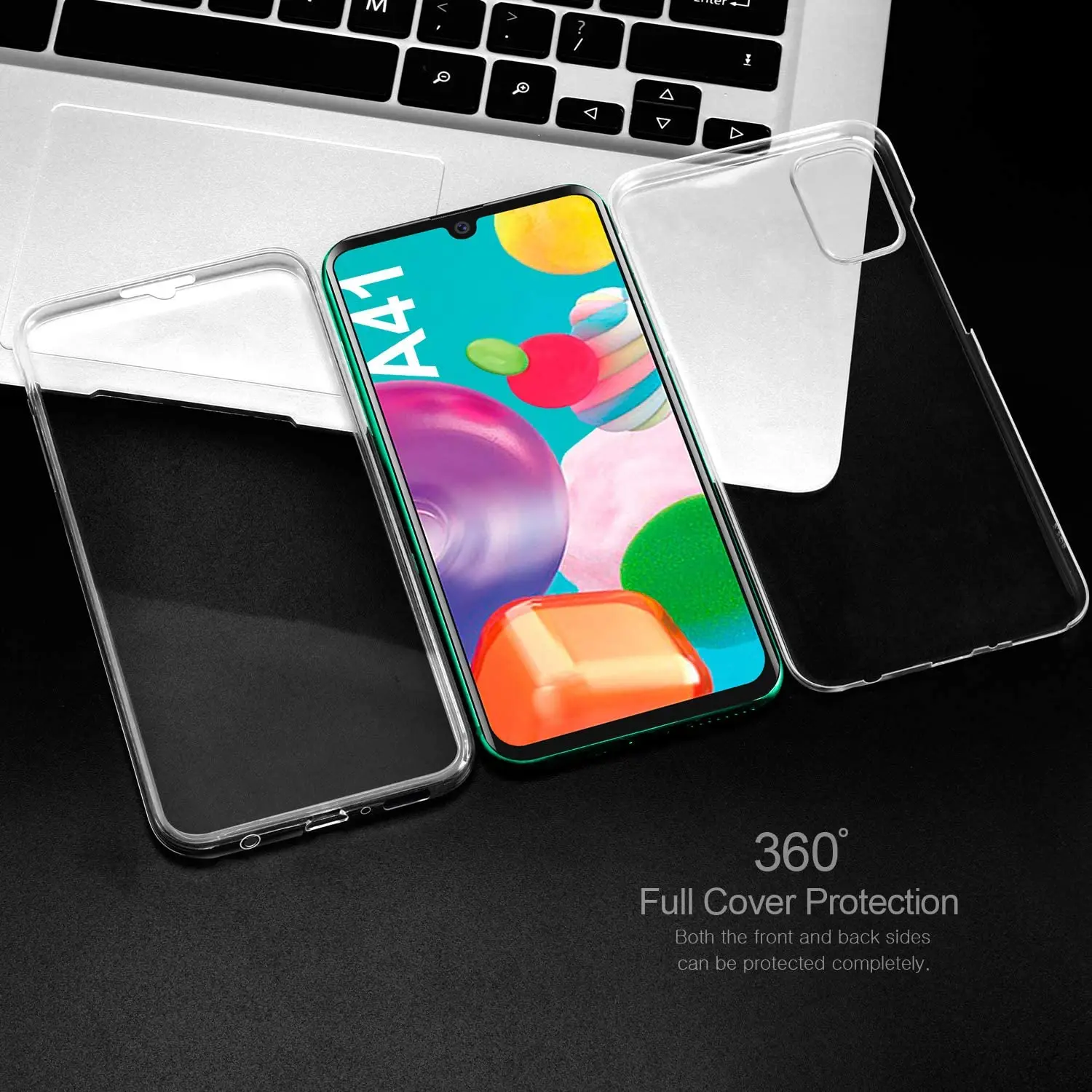 360 Double Cases for Samsung Galaxy A01 A11 A21S A31 A41 A51 A71 A10 A20 A30 A40 A50 A70 A30S A50S A20E CASE Soft Silicone Cover | Мобильные
