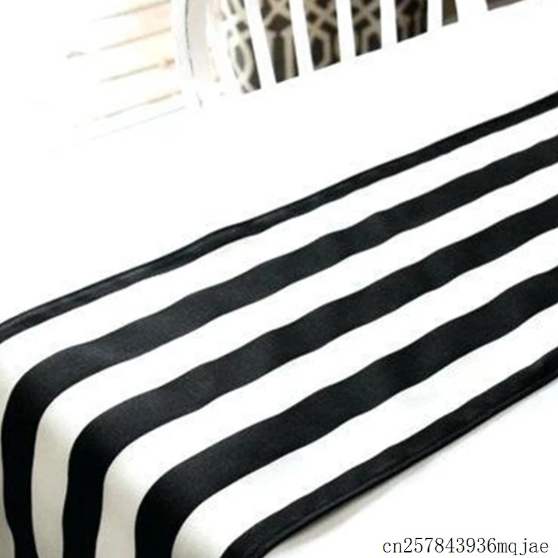 25 шт. Сатиновая скатерть для стола белая и черная украшения отеля свадебного