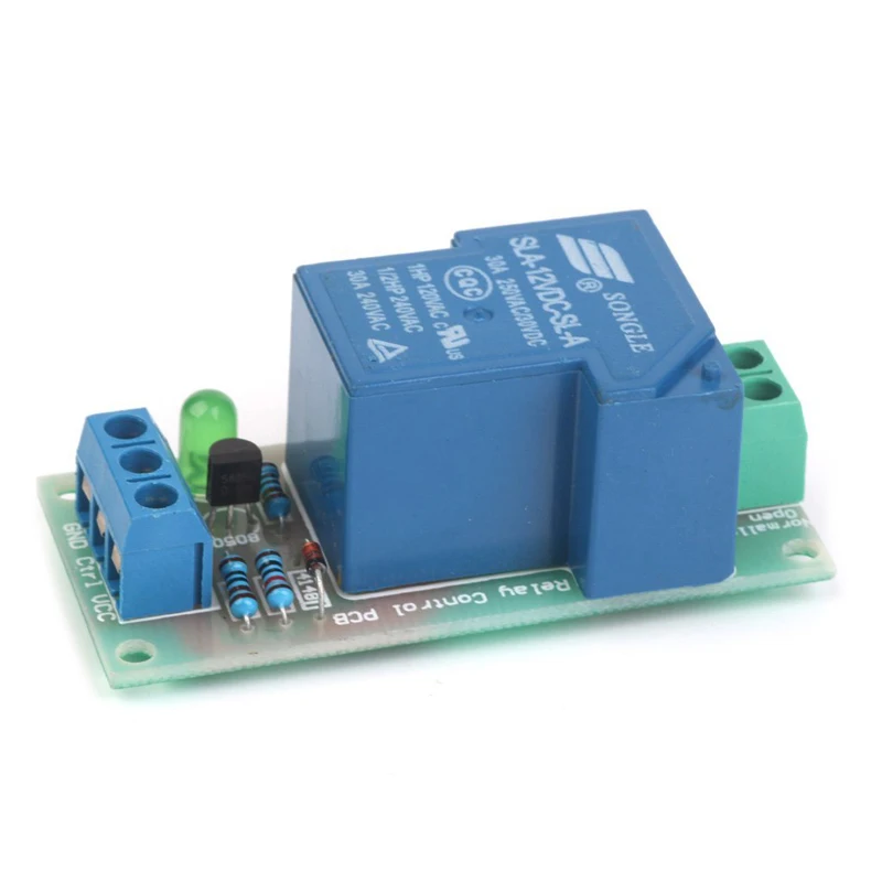 5 12V 30A высокое Мощность Вход реле модульный оптрон изоляции|Наушники и гарнитуры|