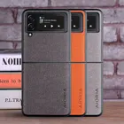 Чехол для Samsung Galaxy Z Flip 3 5G Flip3 coque, роскошный текстильный кожаный мягкий чехол для телефона samsung galaxy z flip 3, чехол