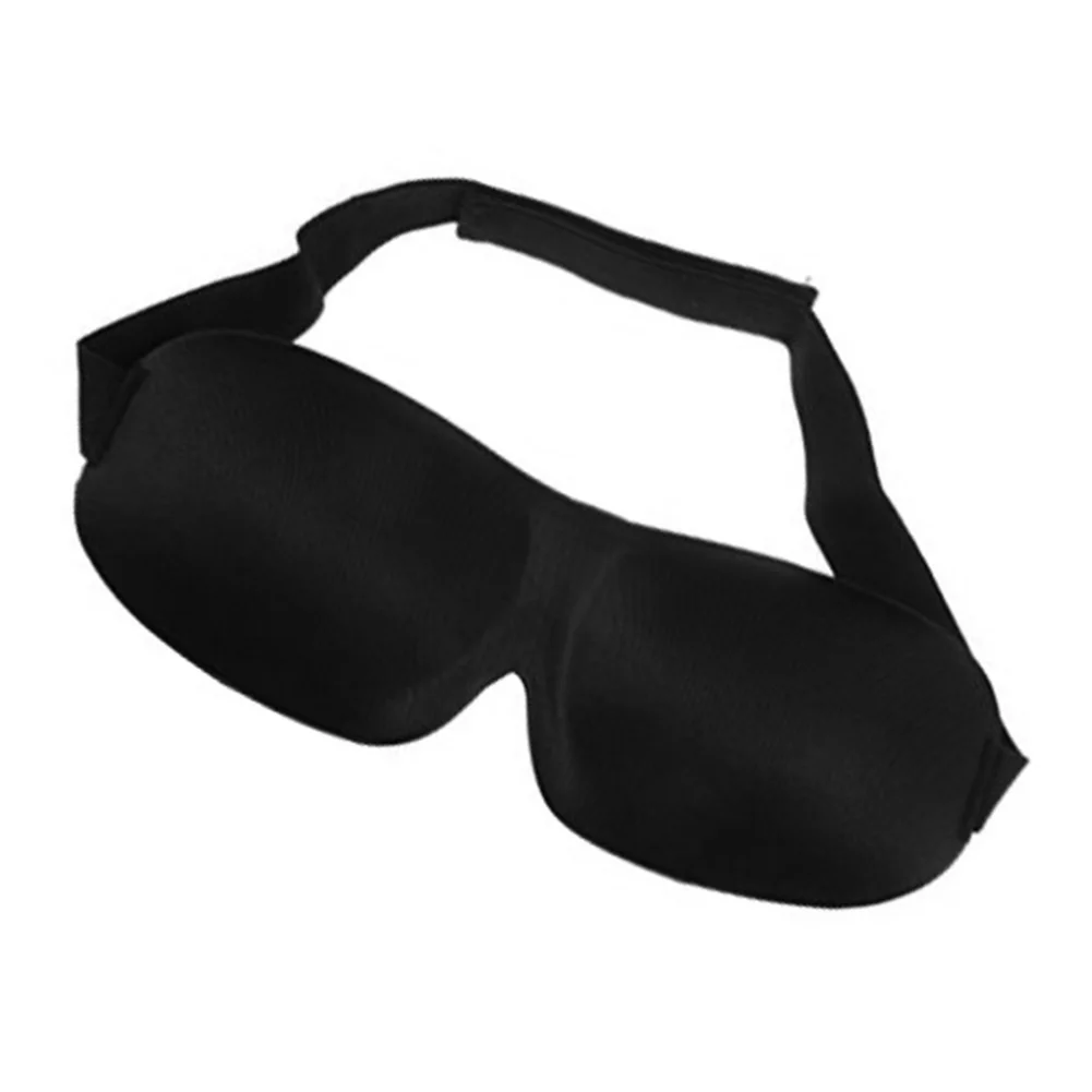 Супер мягкая Регулируемая маска для глаз из полиэстера 3D Контурная путешествие