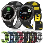 Ремешок силиконовый для смарт-часов Garmin Forerunner 945 935 Fenix 5 5Plus 6 6Pro, 22 мм