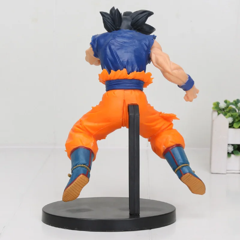 18 см Dragon Ball Супер крови Saiyans Son Goku Ultra Instinct ПВХ фигурки аниме Dragon Ball Z Goku модель игрушки
