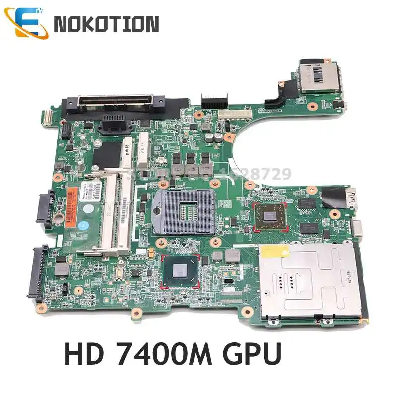 Материнская плата NOKOTION для ноутбука HP Elitebook 8560P QM67 DDR3 HD7400M Graphics 684323 001 материнская