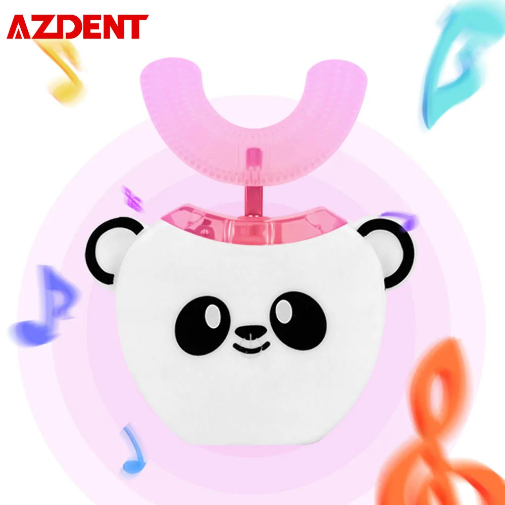 AZDENT детей электрические зубные щётки 360 градусов Автоматический детский