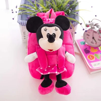 Мини Микки рюкзаки в форме мышки с рисунком из мультфильмов Минни Маус и плюшевые