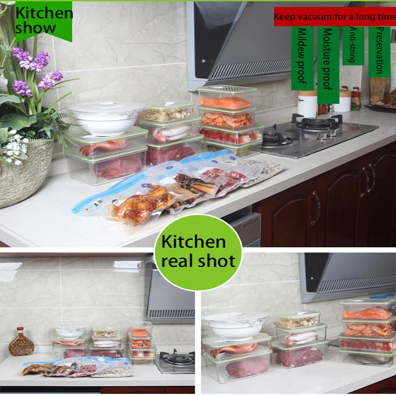 

The best manual food and fruit vacuum packaging machine, kitchen use