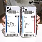 Чехол для iPhone 11, 12 mini, Pro MAX, 8G, 7, 8 plus, SE 2020, прозрачный