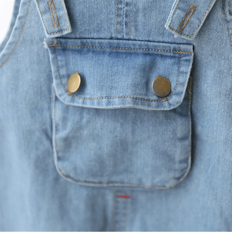 Детский джинсовый комбинезон DIIMUU для девочек повседневная одежда малышей