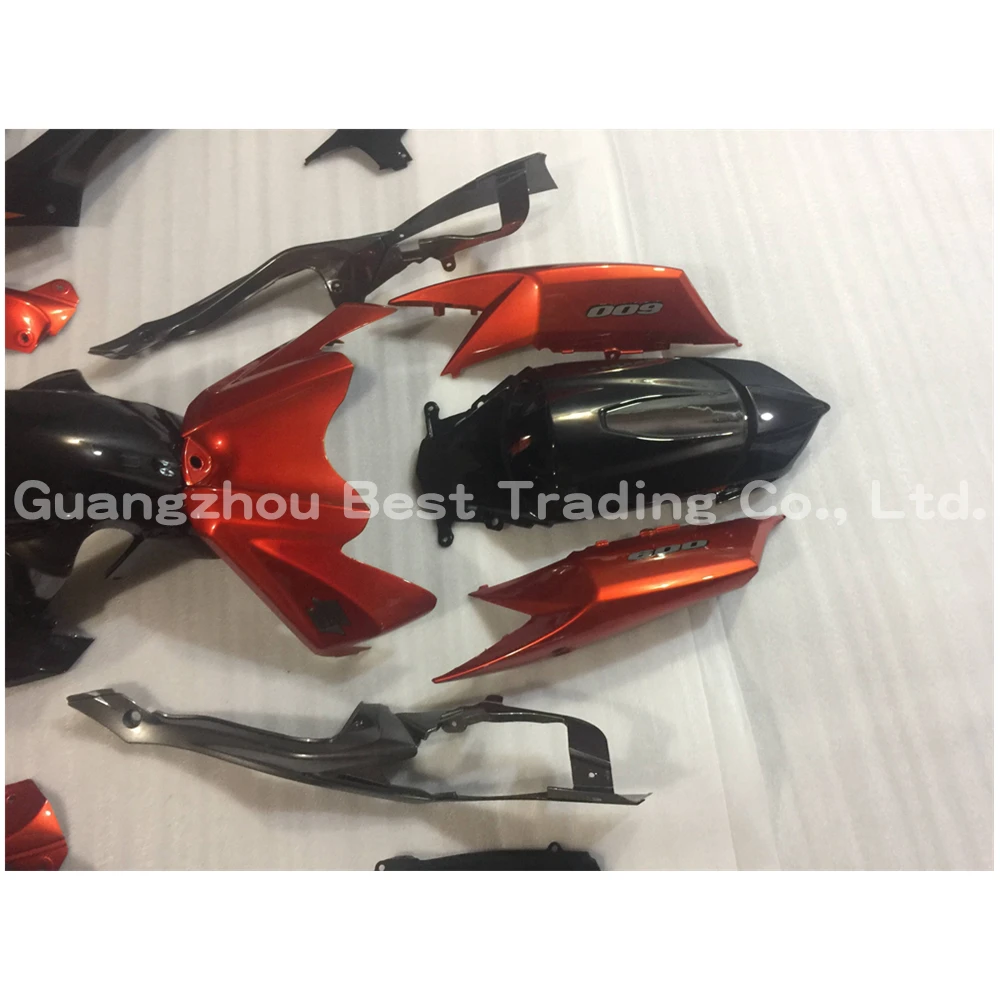 

Orange Black Grey Injection Fairing Complete For Suzuki GSXR 600 750 2008-2010 GSXR600 GSXR750