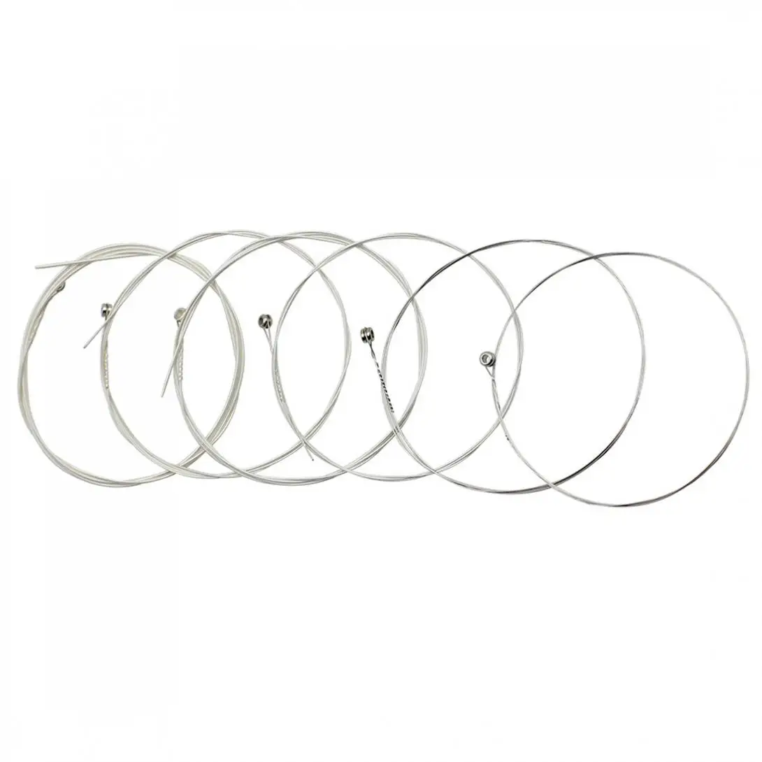 Струны для гитары посеребренные музыкальные инструмента Замена акустической 0 010