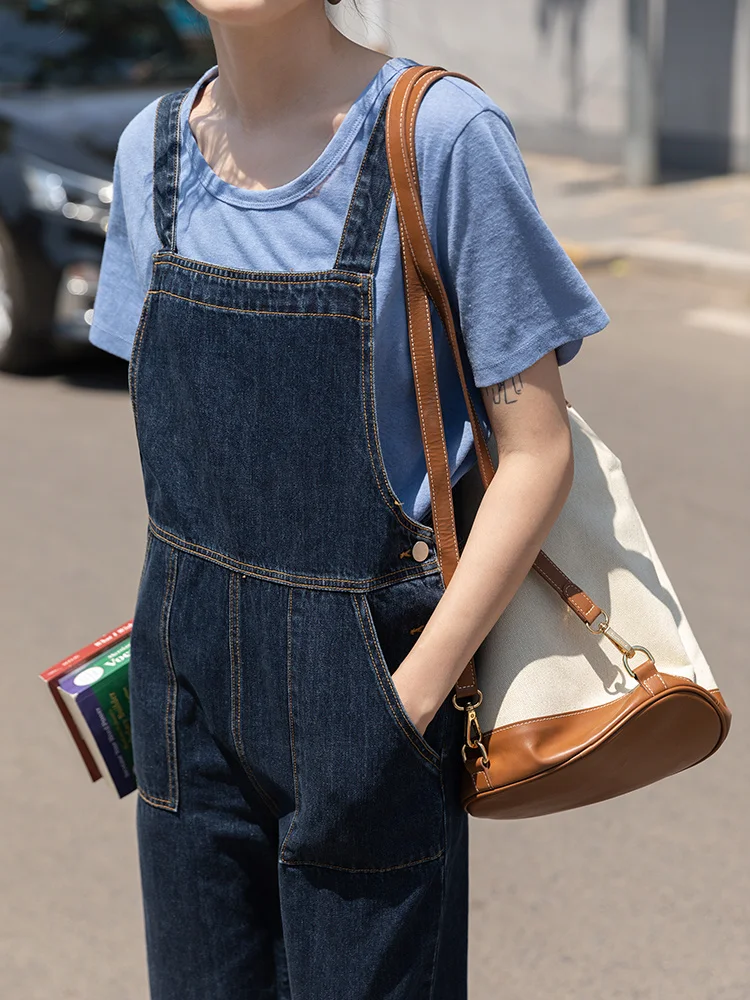 Однотонная белая футболка Женский Летний Тонкий Свободный Топ с круглым вырезом