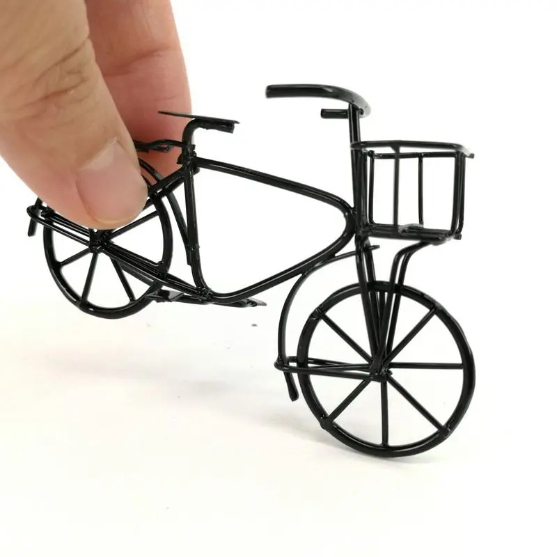Dollhouse Accessories Mini Retro Bicycle Model Toy | Игрушки и хобби