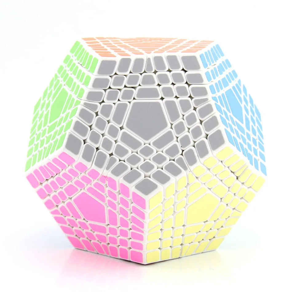 Кубик Рубика ShengShou Teraminx Cube 7x7 Wumofang 7x7x7 Magic Профессиональный 7 слоев додекаэдра Megaminx
