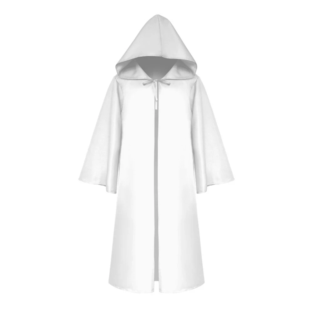 Новое поступление однотонный плащ ведьмы вампира с капюшоном для взрослых и