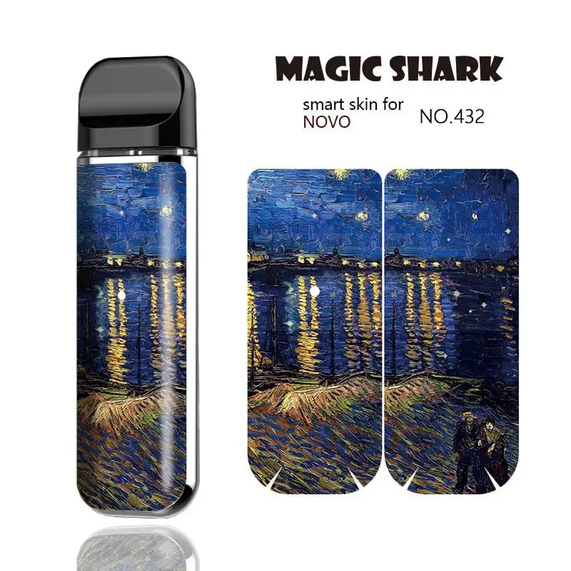 Модный чехол Magic Shark с Бэтменом черепом обезьяной King Simpson Dreamy Sky вейп стикер пленка
