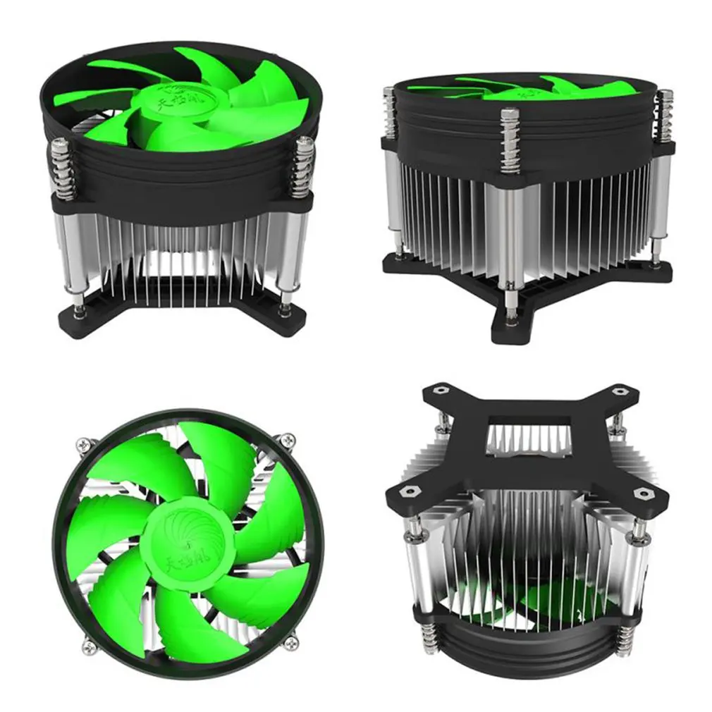 

Heat Pipe CPU Fan CPU Radiator Exclusive For Laptop Cpu Radiator Fan Mute Cpu Fan Desktop LGAI3 I5 1155 1156 AMD