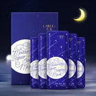 Увлажняющая отбеливающая маска для лица LAIKOU, увлажняющая отбеливающая маска для сна с шестью оттенками вишни, маття, улитки, сужения пор