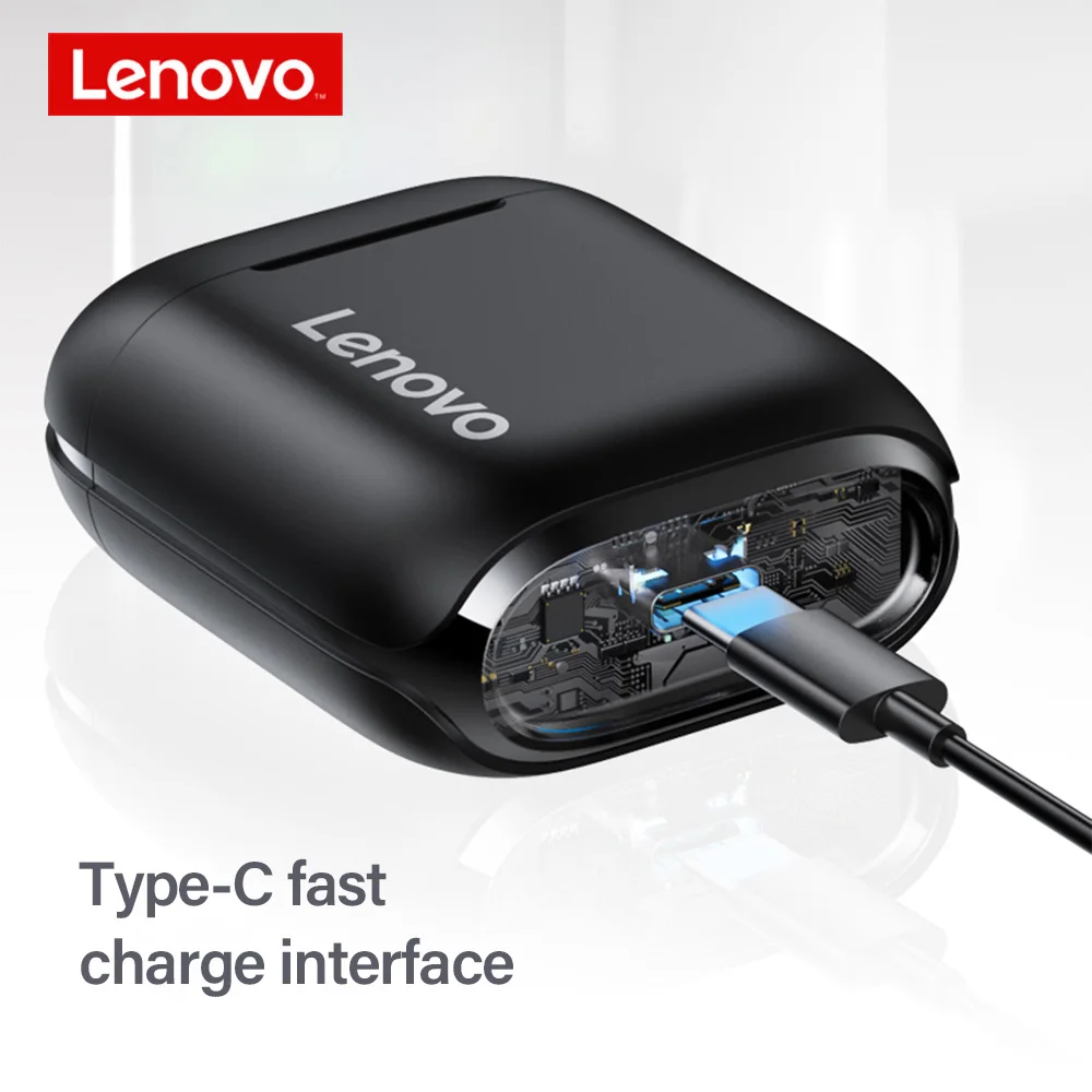 Оригинальные беспроводные наушники Lenovo LP2 TWS Bluetooth 5 0 Двойные стерео басы