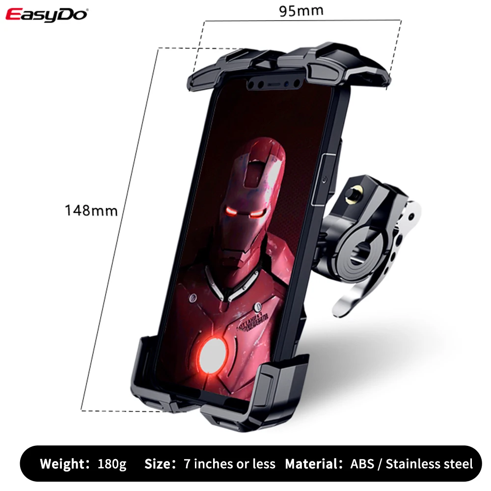 bike phone holder universal scooter cycling phone holder handlebar anit shake navigation for iphone huawei bike accessories free global shipping
