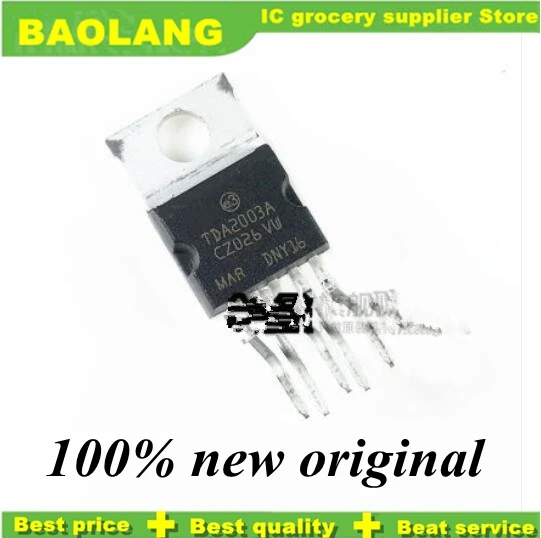 10 шт./лот TDA2003 TDA2003A TDA 2003 TDA2 TD DIP IC TO 220 5|tda 2003|ic tdatda ic |