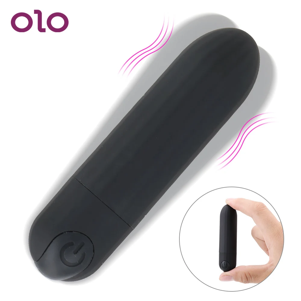 OLO пуля вибратор Стимулятор клитора Вагинальный Массажер USB зарядка