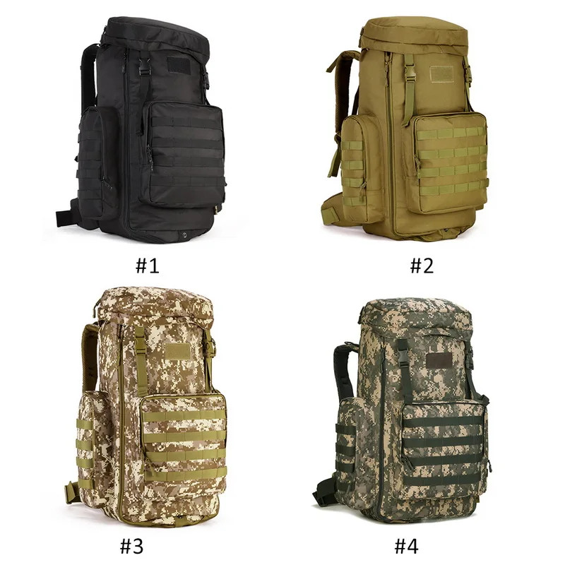 Военный Рюкзак 70-85L Molle тактический армейский Мужской Дорожный водонепроницаемый