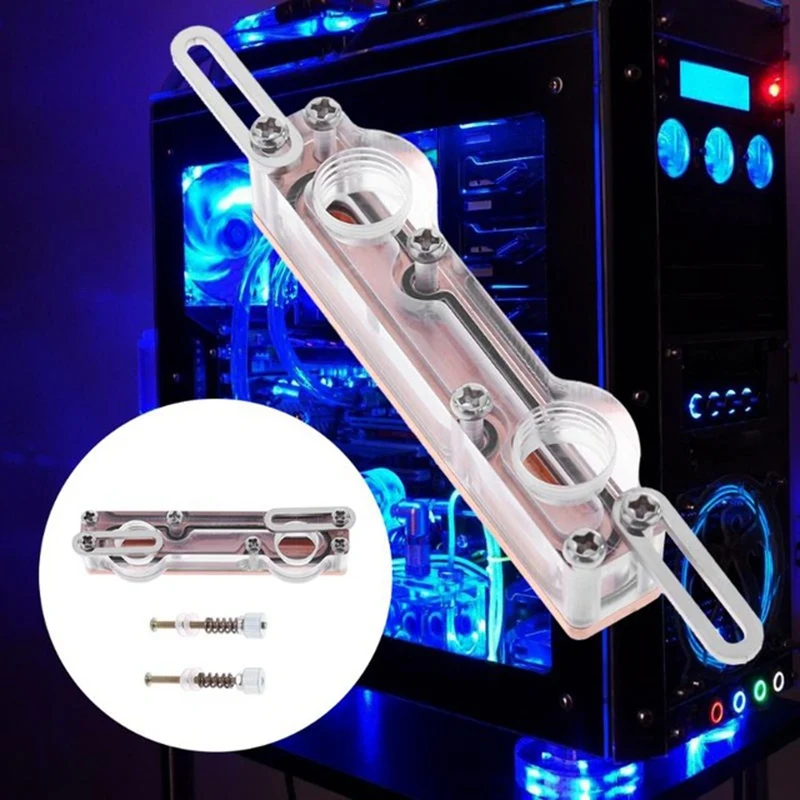 Многоцелевой Mos кулер радиатора 8 см водяное охлаждение водонепроницаемый блок